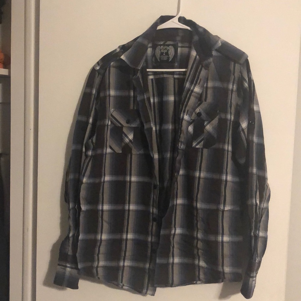 Long sleeve Eighty-Eight button up